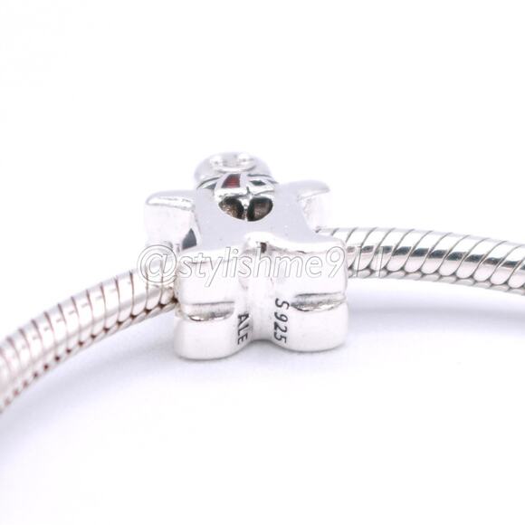 Authentic Pandora Sweet Gingerbread Man Charm - 792002EN07 - Picture 5 of 11